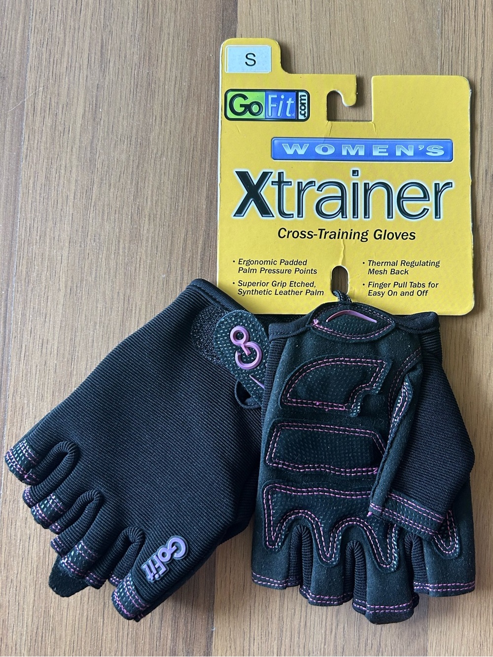 GoFit Women’s Xtrainer Cross-Training Gloves – Size Small NWT